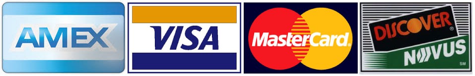 We accept credit cards. We accept credit cards.